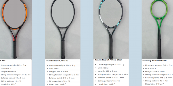 Wholesale Tennis Rackets, Bulk Order & Custom Logo Available