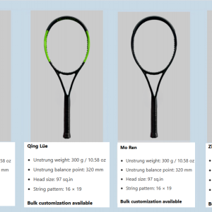 Wholesale Tennis Rackets, Bulk Order & Custom Logo Available - 图片 4